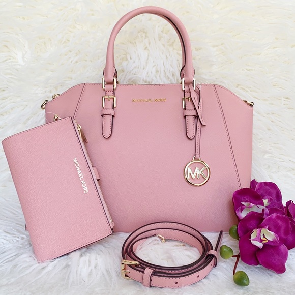 Michael Kors Handbags - NWT Michael Kors Ciara & Wristlet